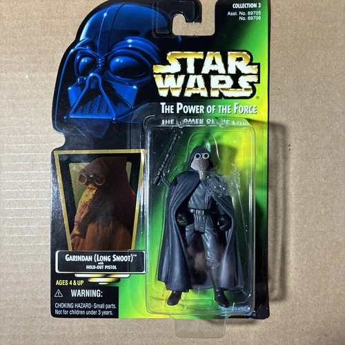 Kenner Star Wars POTF Green Card Garindan (Long Snoot) 3.75" Figure