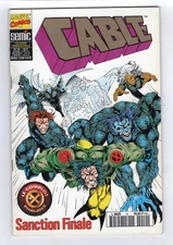 1994 MARVEL CABLE #16 PHALANX COVENANT STORY X-MEN RARE KEY FRANCE