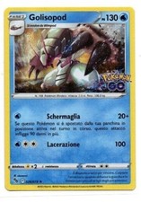GOLISOPOD 26 026/078 Rara Holo - ITA MINT - POKEMON GO Pokémon