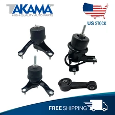 4 Pcs Engine Motor & Trans. Mounts KIT For 07-17 TOYOTA CAMRY 3.5L
