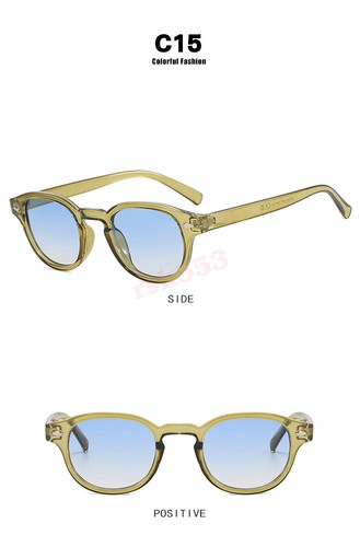 2024 Brand New Vintage Sunglasses Frame Retro Clear Glasses Tinted Lens Fashion - Picture 24 of 26
