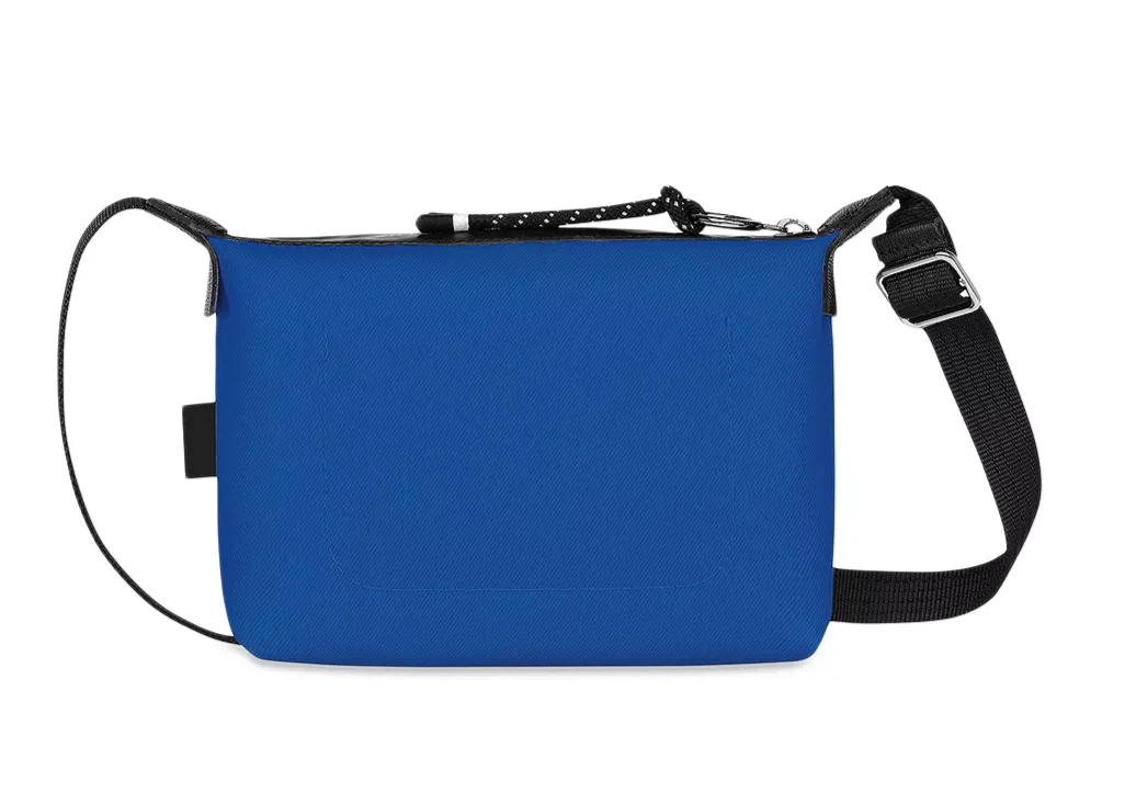 Le Pliage Original Pouch with handle Navy - Recycled canvas