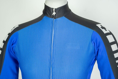 Mens Assos Cycling Racing Blue Airblock 799 Evo Jersey Longsleeve Jacket Size S - Picture 3 of 11