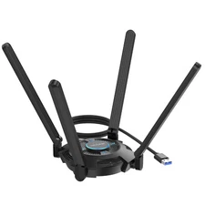 WiFi 6E AX5400 Tri-band USB 3.0 WiFi Adapter Wireless Network Adapter MU-MIMO