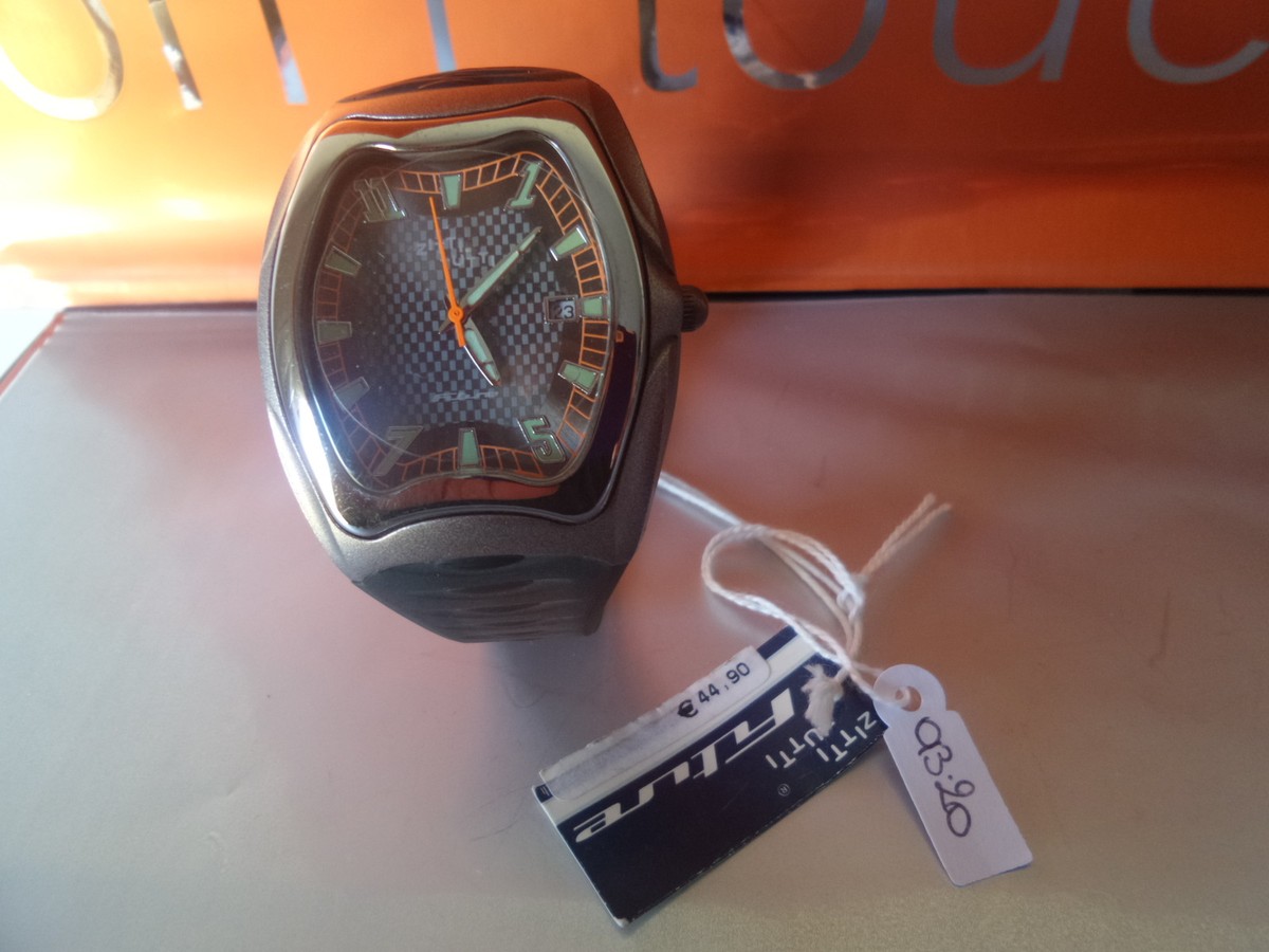 O13-20 ZITTI TUTTI OROLOGIO UOMO DONNA MODA GIOVANE ACCIAIO