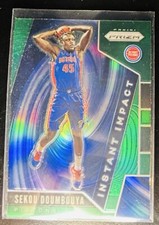Sekou Doumbouya 2019-20 Panini Prizm Instant Impact Prims Green #21