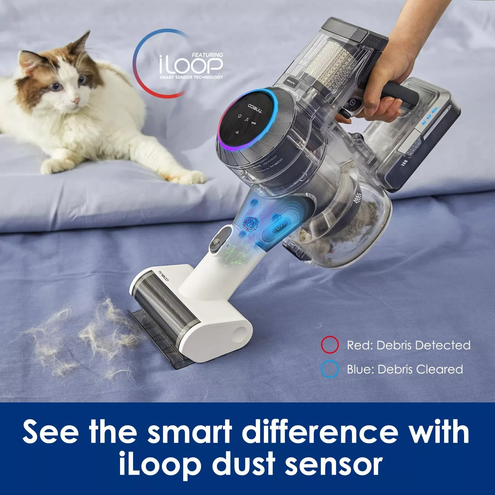 Tineco Pure One S11 Smart Cordless Stick Vacuum Cleaner Powerful