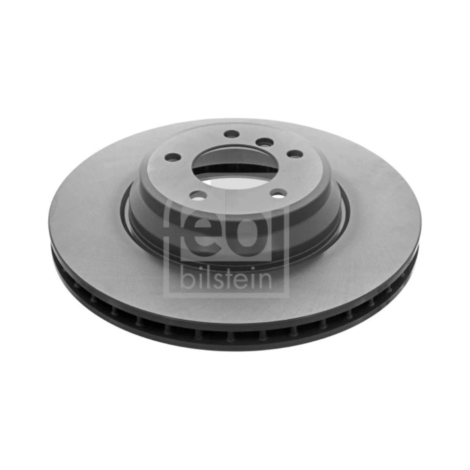 Fits BMW 3 Series E92 335d Genuine Febi Front Vented Brake Disc & Pad Kit - Image 2 of 3