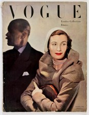 Lee Miller JOHN WARD Feliks Topolski RBW Irving Penn ~ VOGUE magazine March 1949