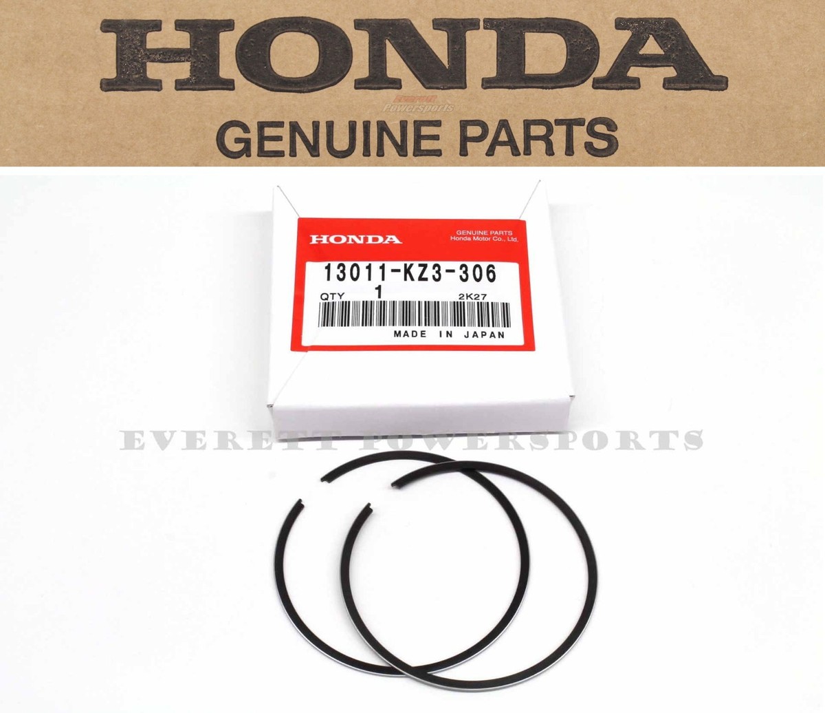 Honda Standard Bore Piston Ring Kit Rings Set 1990-2004 CR