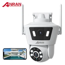 ANRAN 4MP Double Lens HD Wireless Security Camera Home WiFi Outdoor Night Vision
