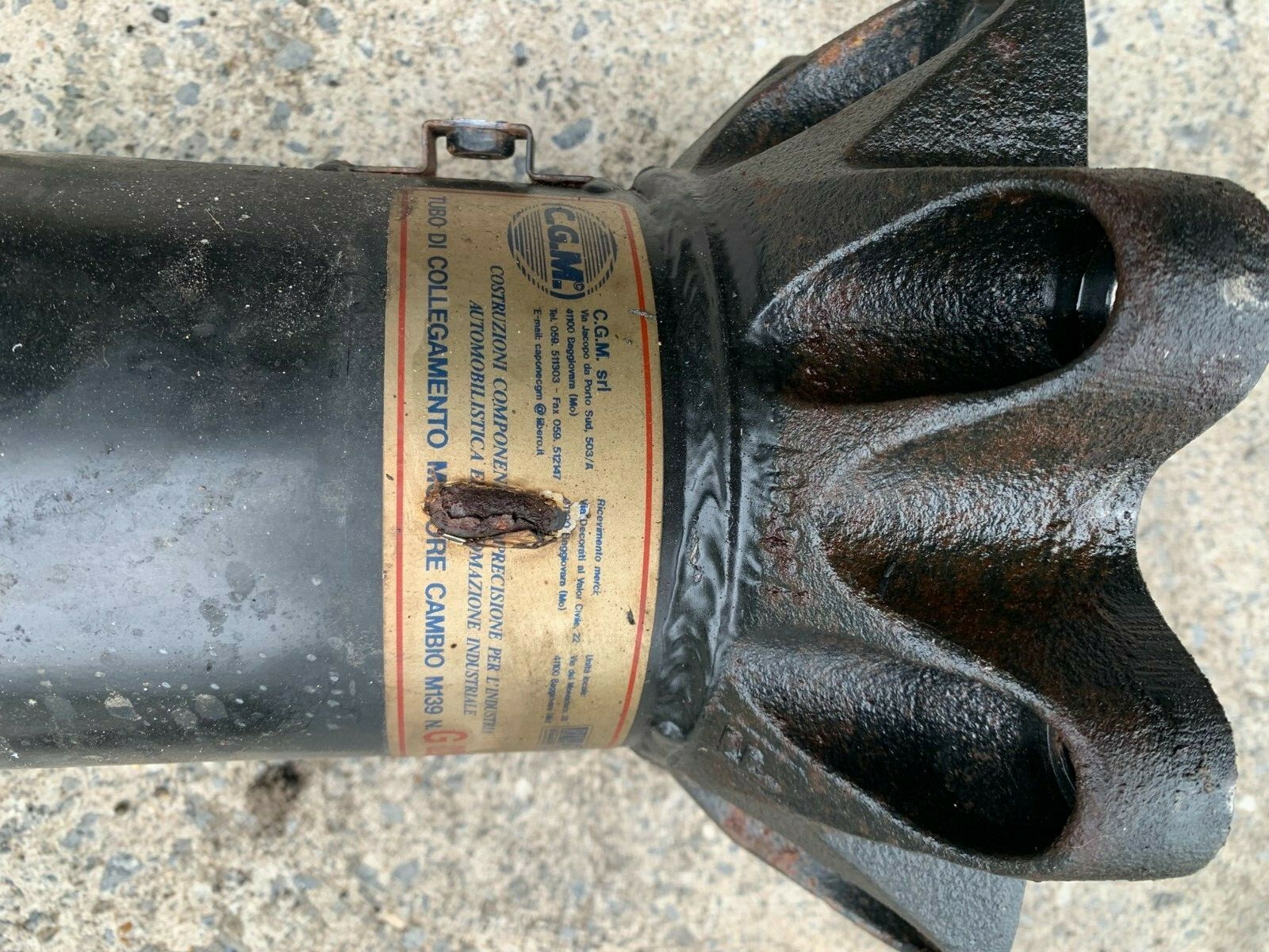 MASERATI QUATTROPORTE M139 OEM 04-08 TRANSMISSION DRIVE SHAFT LINE