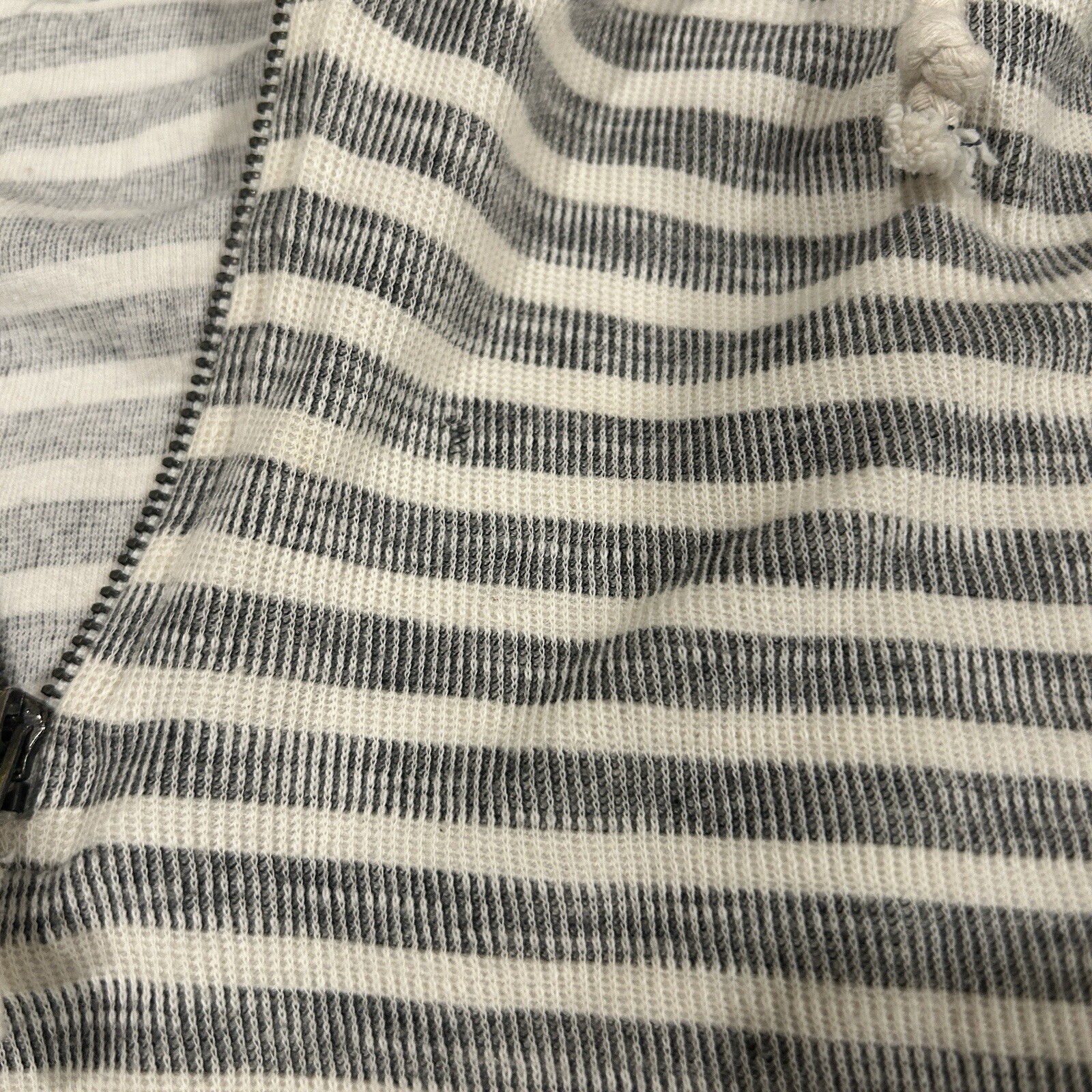 Native Code Hoodie Sweatshirt Large White Gray St… - image 3