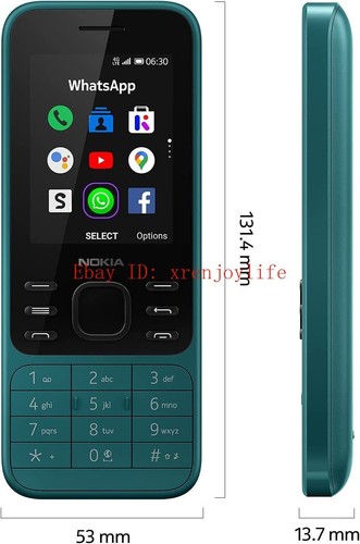 Unlocked Nokia 6300 4G Dual SIM 3 Colors New Phone WIFI Radio 2MP 4GB 512MB RAM - Afbeelding 9 van 30