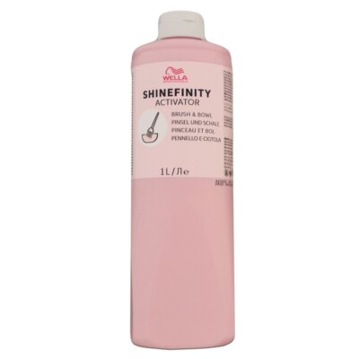 Wella Shinefinity Glaze Activator Brush Bowl 2 % 1000 ml Entwickler H2O2