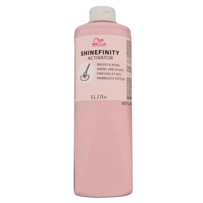 Wella Shinefinity Glaze Activator Brush Bowl 2 % 1000 ml Entwickler H2O2