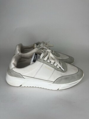 axel arigato Shoes Lace Up Sneakers Women Size 39 US White Leather  Casual