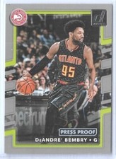RARE 2017-18 PANINI DONRUSS ~ DEANDRE' BEMBRY 