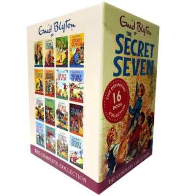 Enid Blyton Secret Seven Series 16 Books Collection Box Set