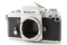 NEAR MINT Nikon F2 Eye Level SLR Silver Body 35mm Film Camera from JAPAN