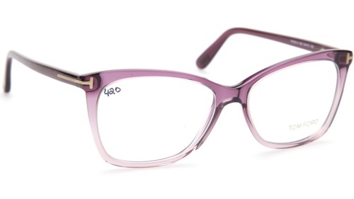 NEW TOM FORD TF5514 083 Purple Eyeglasses Frame 54-15-140mm B39mm Italy - Picture 3 of 10