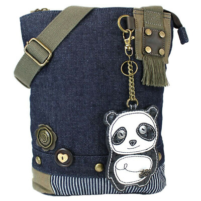 Chala Patch Crossbody Panda or Monkey Shoulder Bag NWT