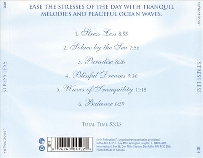 VARIOUS ARTISTS STRESS LESS NEW CD