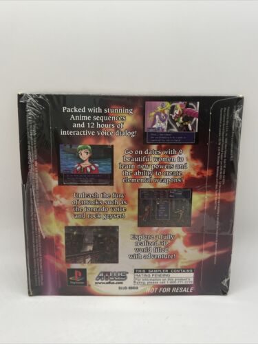 Thousand Arms PS1 PlayStation 1 Demo CD NFR Not For Resale Factory Sealed New - Picture 3 of 5