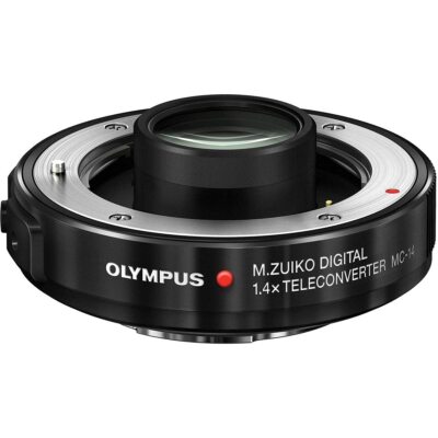 OM SYSTEM OLYMPUS MC-14 1.4X Teleconverter M40-150mm & 300mm f4.0 Lenses (Black)