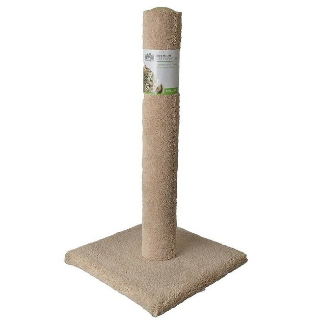 classy kitty scratching post