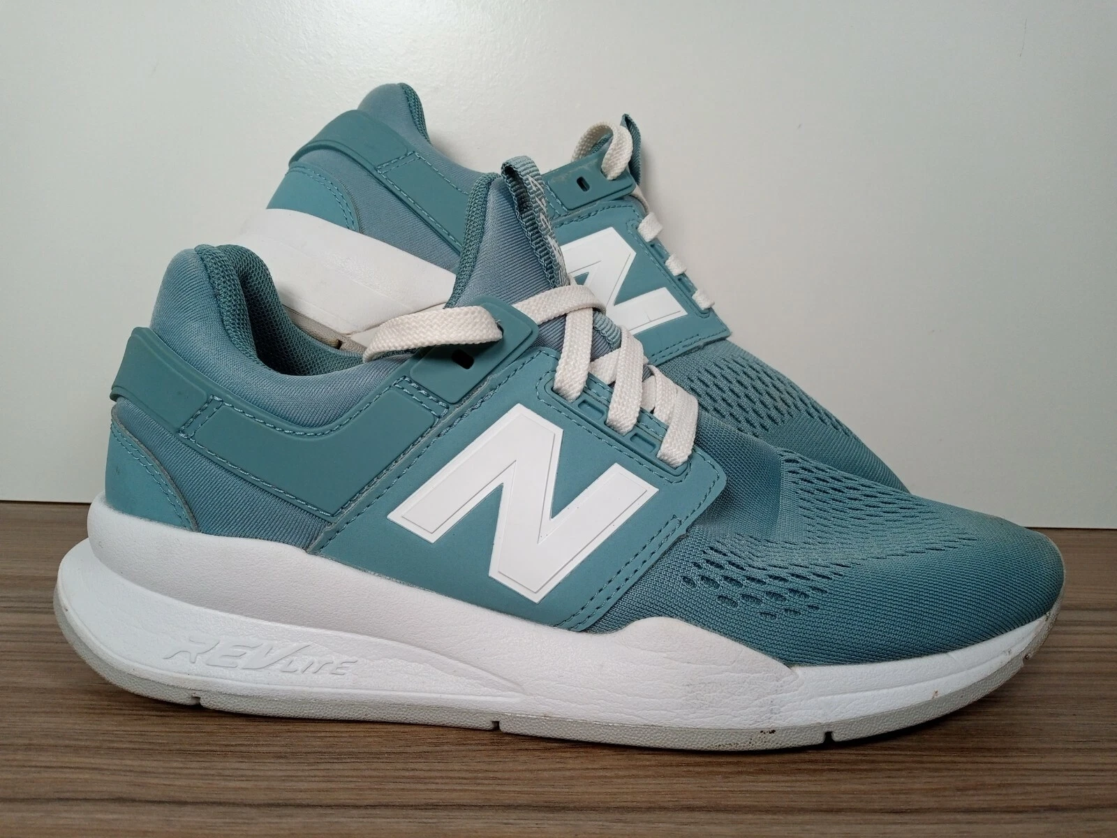 New Balance Scarpe Donna Sneakers Lifestyle Casual Corsa Allenamento Blu WS247UF