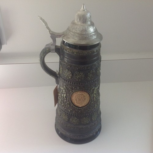 FRANZ JOS IDC AUSTRIALE IMPERATOR - Beer Mug Stein - 12"Tall "NWT" - Picture 7 of 7