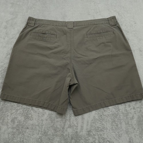 Savane Cargo Shorts Mens Size 42 Olive Green Canvas 8"-Inseam Outdoor Hiking - Picture 7 of 11