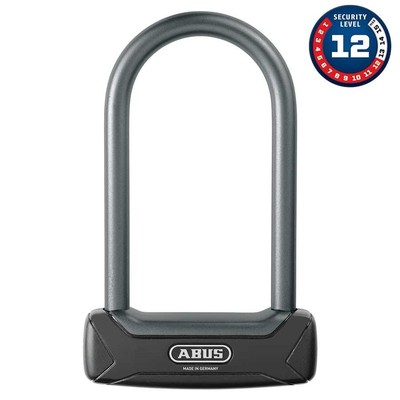 Abus, Granit Plus 640, U-Lock, 12mm x 83mm x 230mm (12mm x 3.3'' x 9''), TexKF,