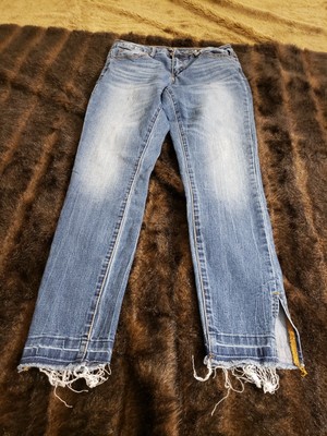 Versace 19.69 Abbigliamento Sportivo Srl V 1969 Womens 27/4 Blue Skinny  Jeans | eBay