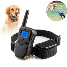 Dog Training Collar, 4 Modes Dog Shock Collar with 394Ft Remote, IP67 Waterproof