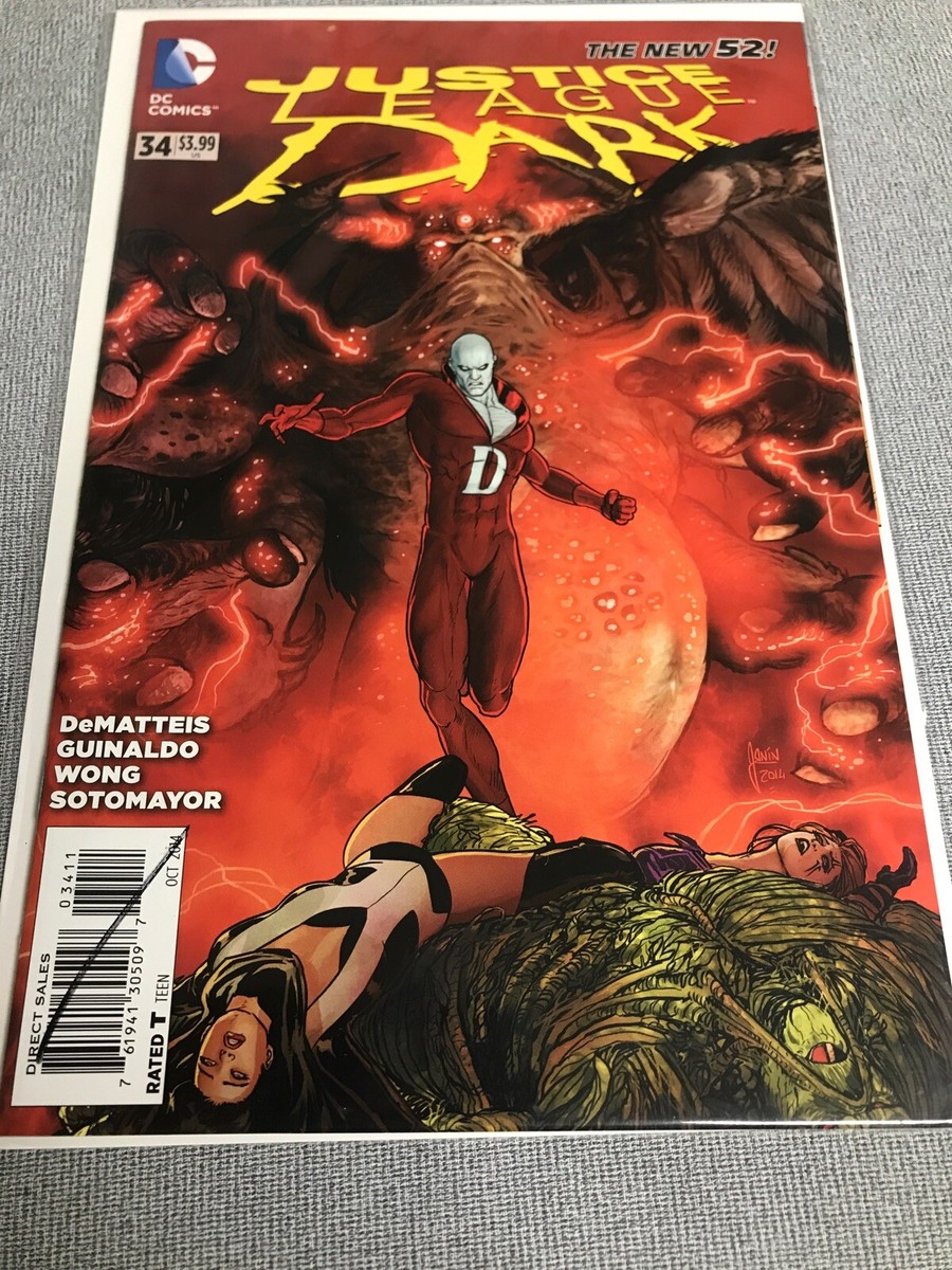 JUSTICE LEAGUE DARK #34 (9.6) DEADMAN/Dc Comics The New 52! | eBay