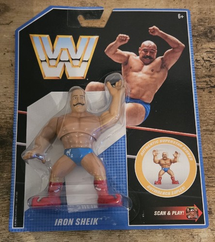 WWE MATTEL RETRO THE IRON SHEIK FIGURE **BRAND NEW...