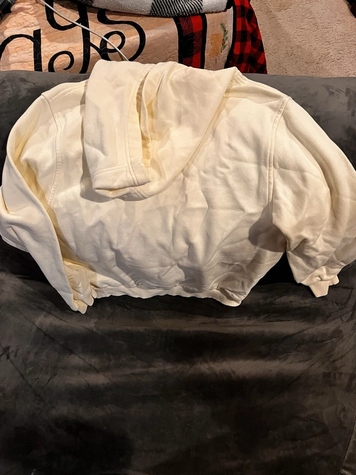 Girls XL Nike Banana Colored Sweatshirt ￼ - Image 2 of 2