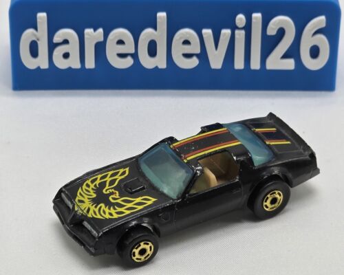 Vintage 1982 Hot Wheels Hot Bird Pontiac Firebird Black GHO Hong Kong lose 1/64