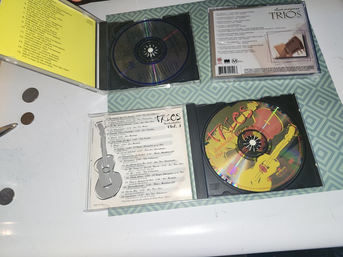 Trios Romanticos Lote De 3 Cds Originales Musica Romantica Trios Romanticos Lote De 3 Cds Originales Musica Romantica