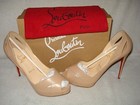 100% AUTHENTIC NEW WOMEN LOUBOUTIN ACADEMA NUDE 120 PUMPS/HEELS US 10 — photo 5