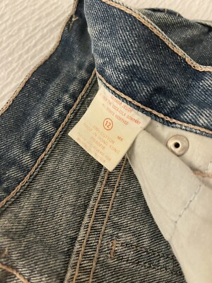 Jean Vintage Années 80 Coca-Cola Denim Rouge Taille Preteen 12 - Neuf Avec Étiquettes
