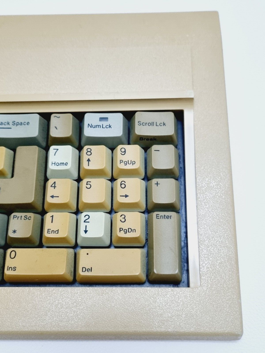 Vintage Zenith Data Systems Z-150 Keyboard -Super Rare - For Parts