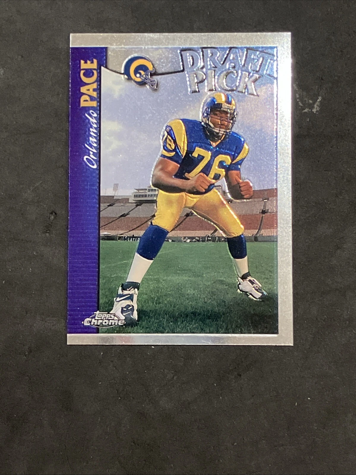 1997 Topps Chrome - #153 Orlando Pace HOF (RC) Gem Mint, Dead Centered￼