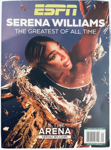 SERENA WILLIAMS - GREATEST OF ALL TIME 2024 ESPN TRIBUTE Magazin - NEU