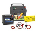 12 Volt Weidezaungerät mit Akku - Elektrozaun Weidezaun Batteriegerät