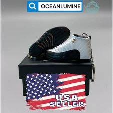 Best Quality Jordan 3D Mini Sneaker Keychain, Shoe Box, Display Box Option