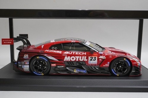 1:18 KYOSHO KWAM100005 NISSAN NISMO Motul Autech GT-R Super GT GT500 2021 #23 - Foto 6 di 12