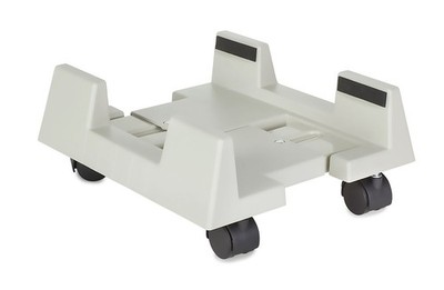 Mount-It! CPU Stand with Wheels, Adjustable Width Computer Cart, Universal...
